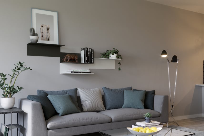 Plainfield apartment living room